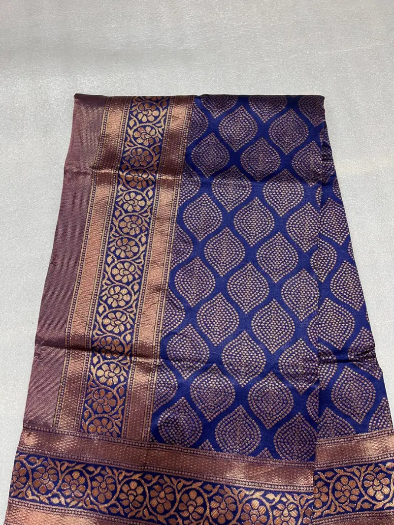 KT 8 Zari Work Designer Banarasi Soft Silk Wedding Wear Sarees Online Wholesale